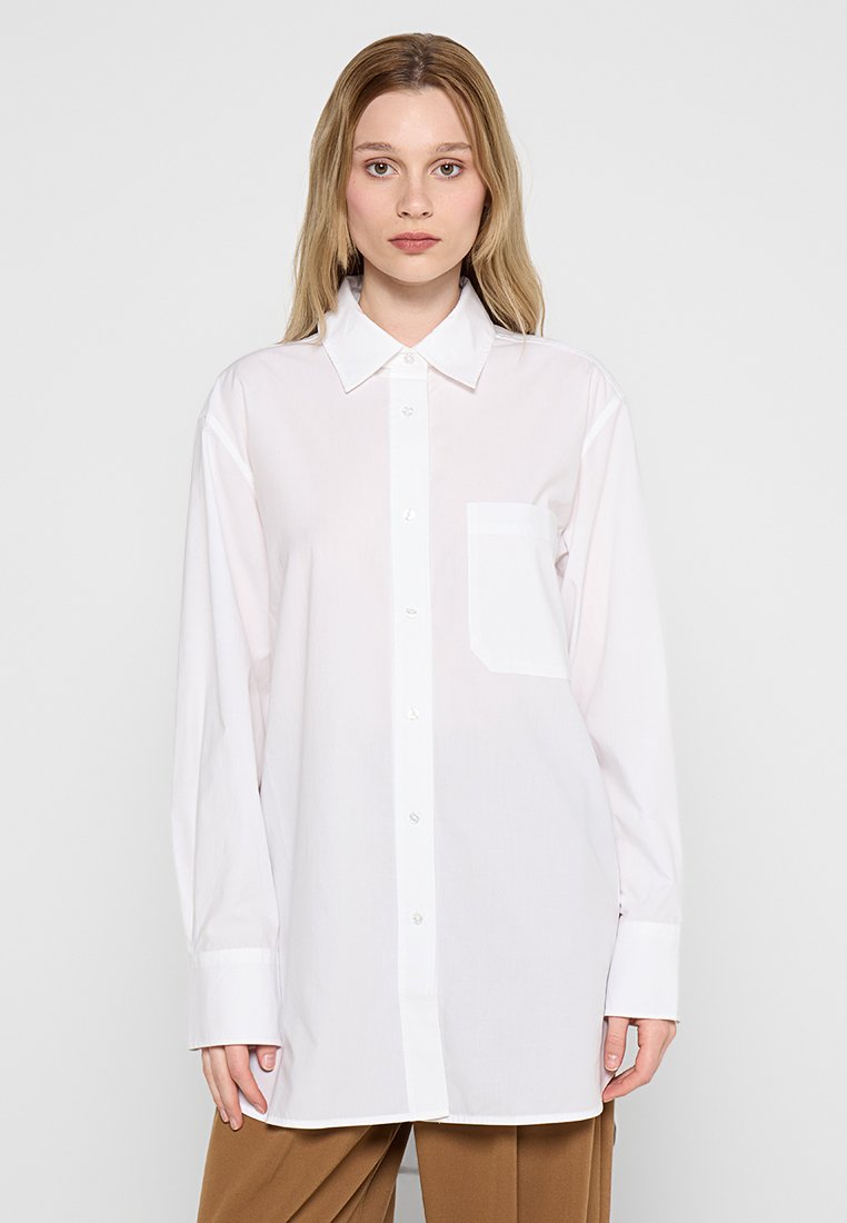 Ecoalf Overhemdblouse wit Ecoalf Overhemdblouse wit