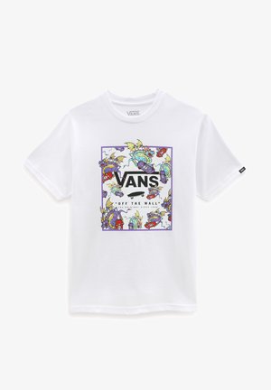 TAILSLIDE PRINT BOX - T-Shirt print - white