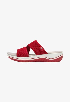 Jana Pantolette flach - red