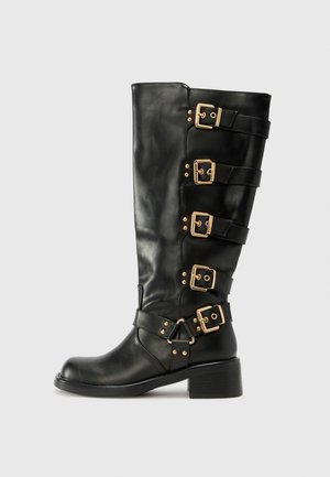 RAID GELINA - Cizme cowboy/biker - black
