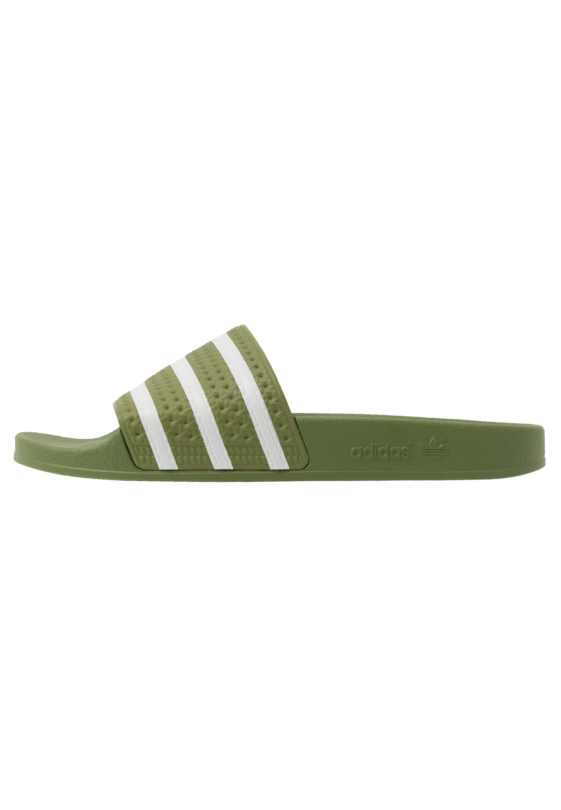 adidas Originals ADILETTE - Muiltjes - forest green/super color/Groen -  Zalando.be