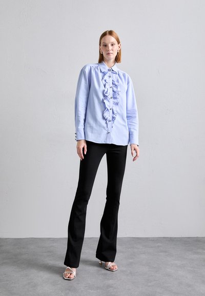 Cinq à Sept KADI - Button-down blouse - rain cloud