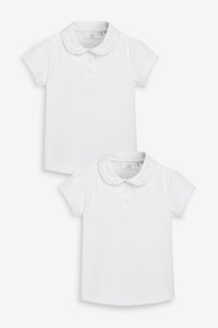 Next - 2 PACK - Poloshirt - white Miniatuurafbeelding 1