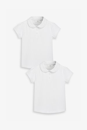 2 PACK - Poloshirt - white