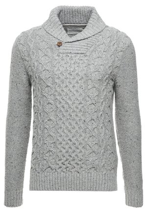 Pullover - mottled grey