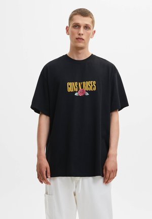 N ROSES - Printtipaita - black