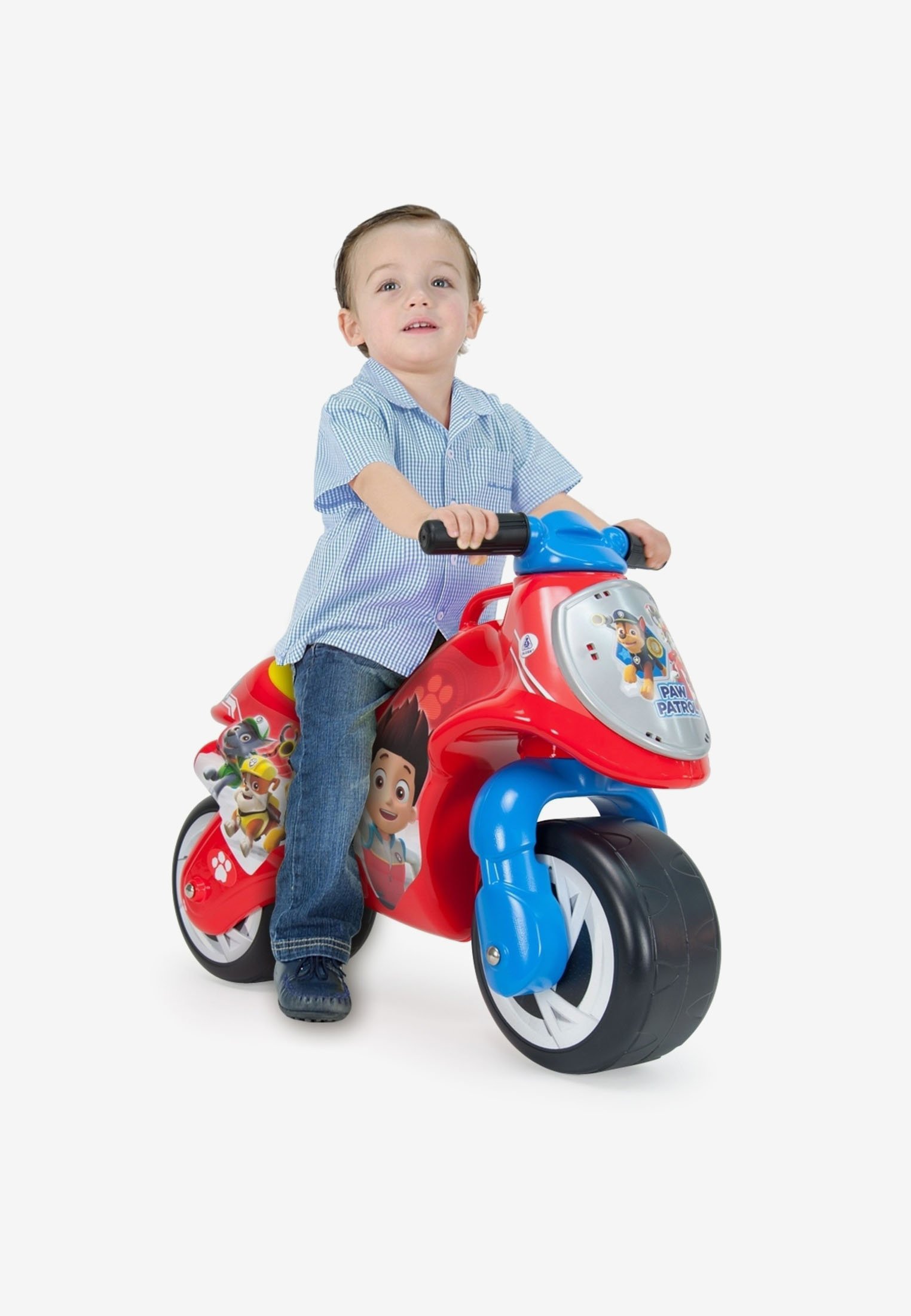 Injusa INJUSA LAUFENDER MOTOR PAW PATROL 69 CM ROT BLAU Toy