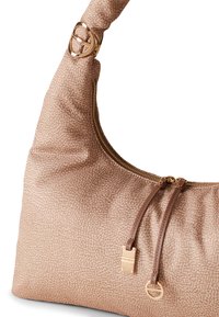 Borbonese TWINNIE LARGE HOBO - Handbag - light brown
