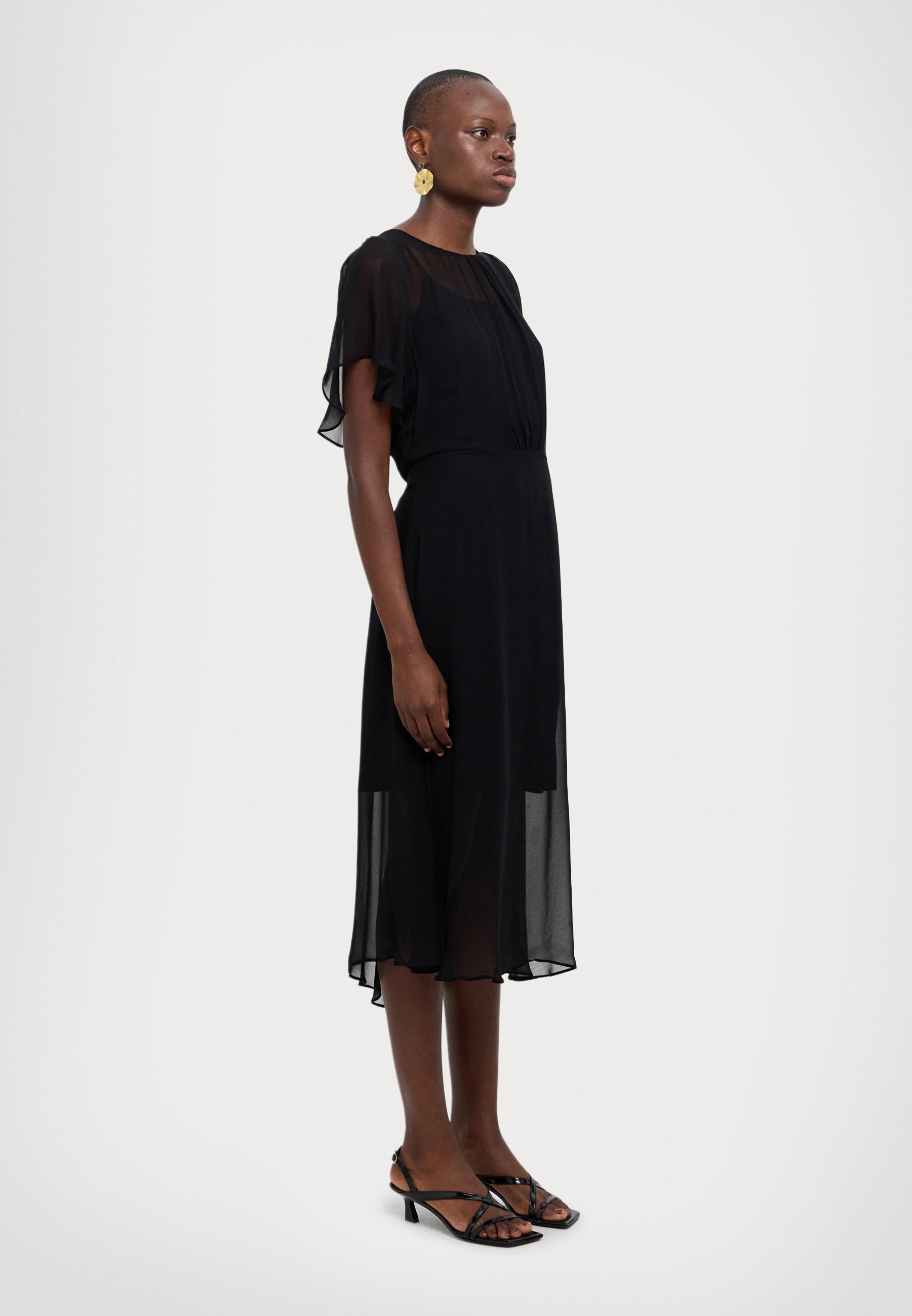 white christmas dresses Armani Exchange Dress With Appliqués – FashOnFire