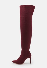 Missguided Botas de tacón - brown