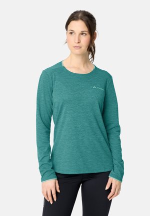 Vaude, WOMEN'S ESSENTIAL LS T-SHIRT - Langarmshirt - fjord green