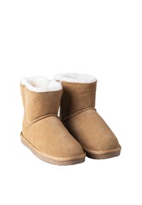 Lakeland Leather Slippers - tan