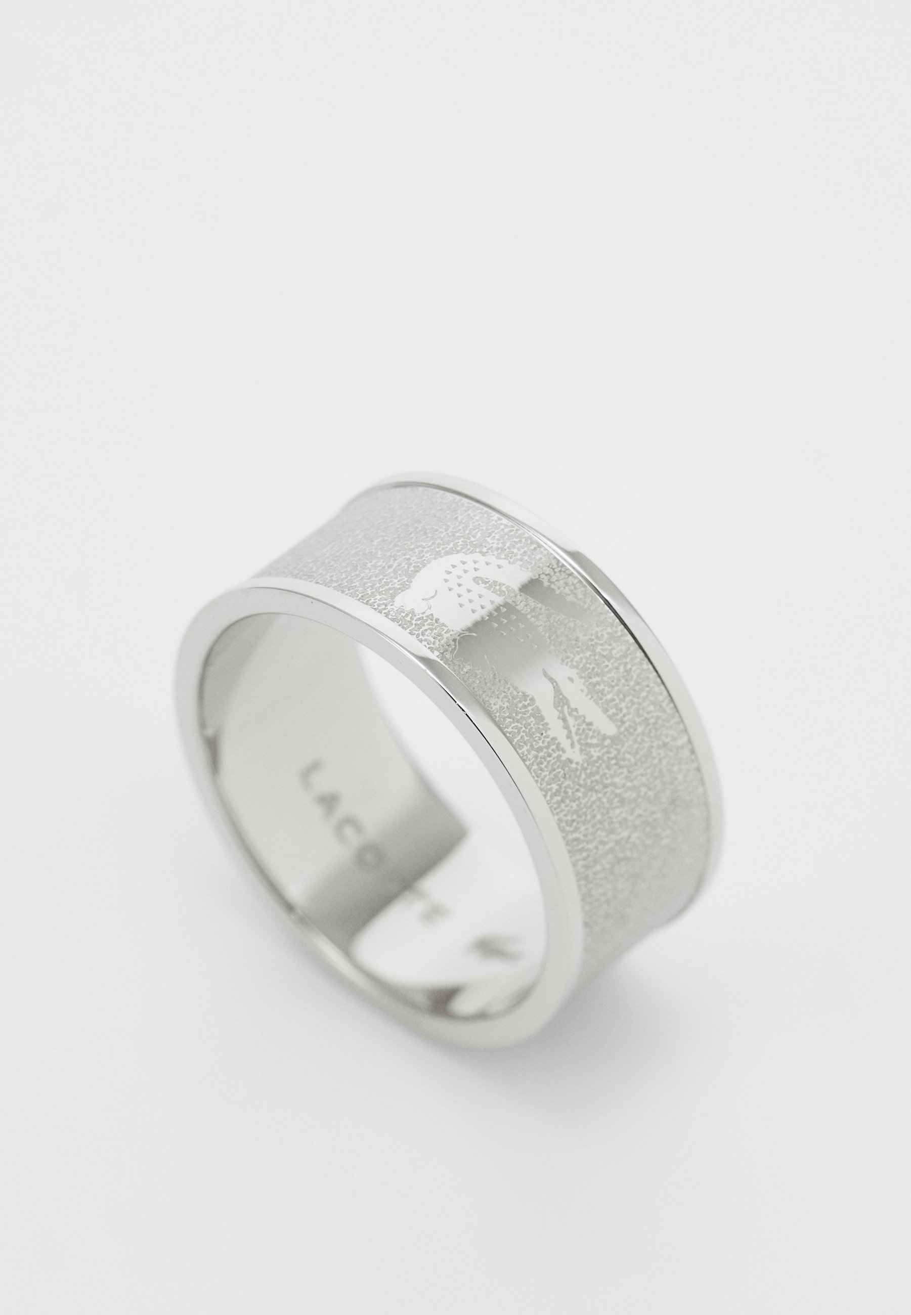 Lacoste BACKHAND UNISEXリング Lacoste BACKHAND UNISEX - Ring - silver-coloured - Zalando.ie