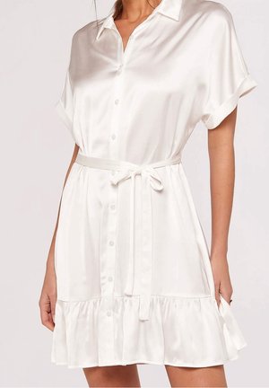 Skjortekjole - white