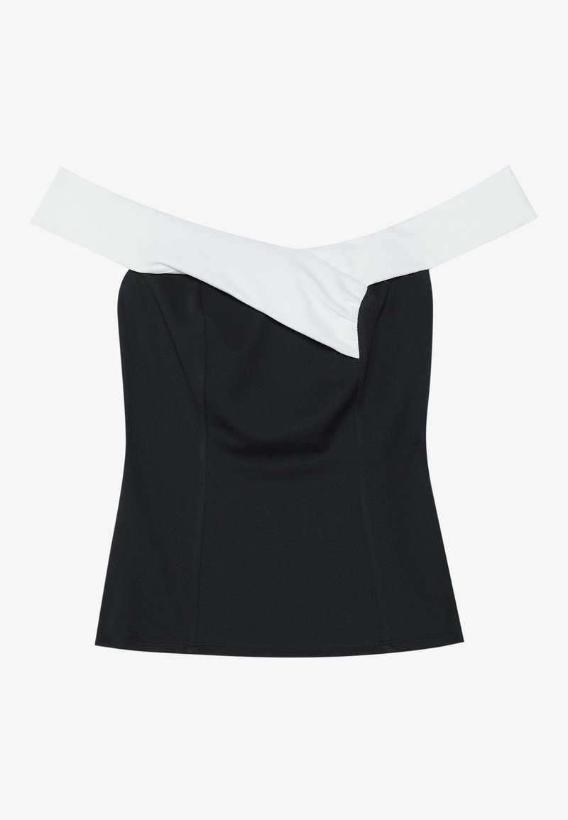 Anna Field T-shirt print zwart