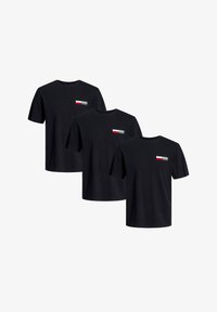 Unausgewählt, black small print