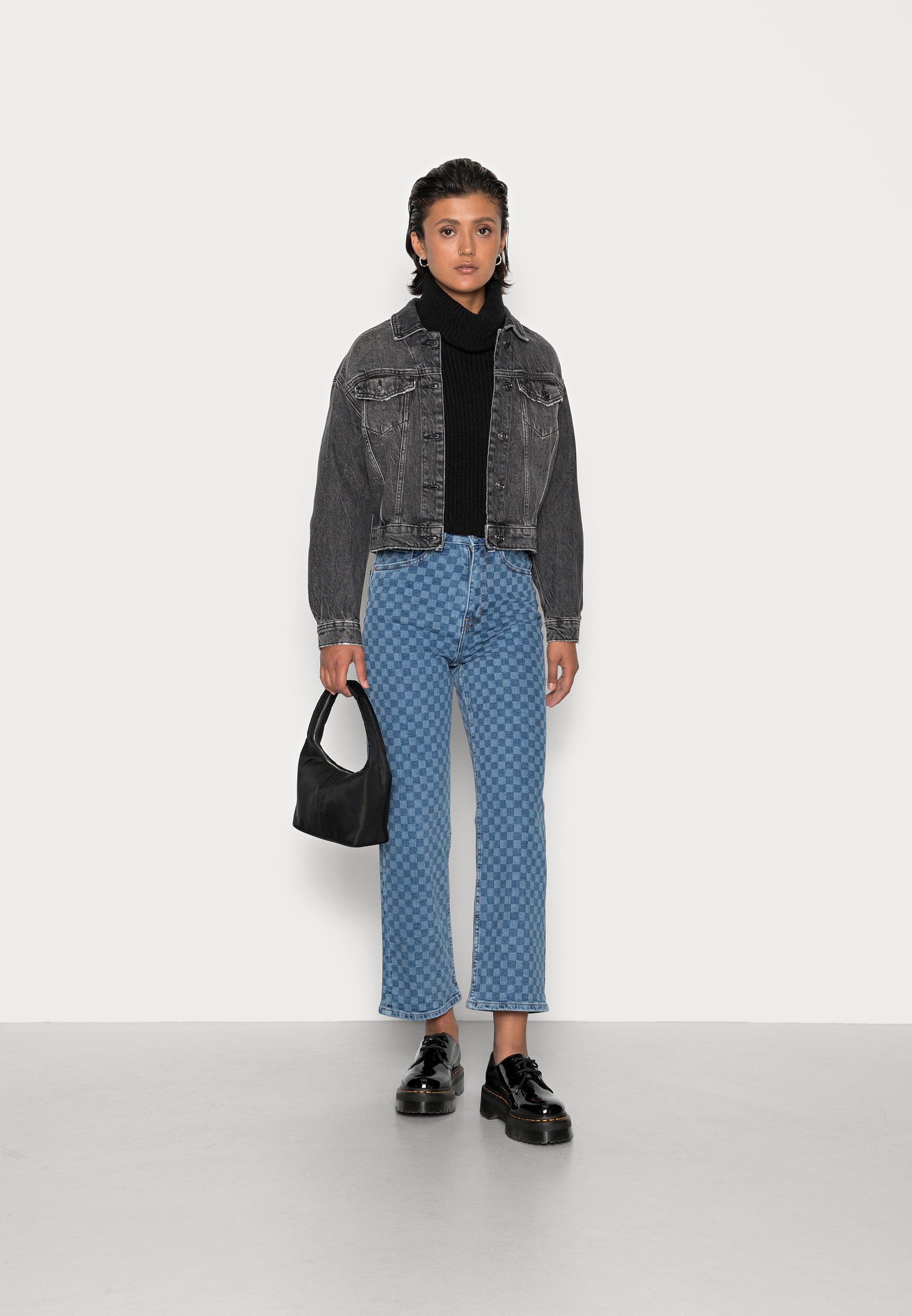 Monki ZAMI CHESS - Jeans a sigaretta - blue medium dusty/blu denim -  Zalando.it
