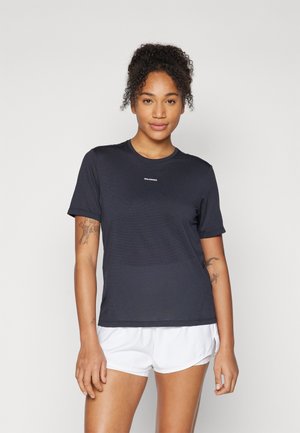Salomon SHKOUT CORE TEE - Sports T-shirt - deep black
