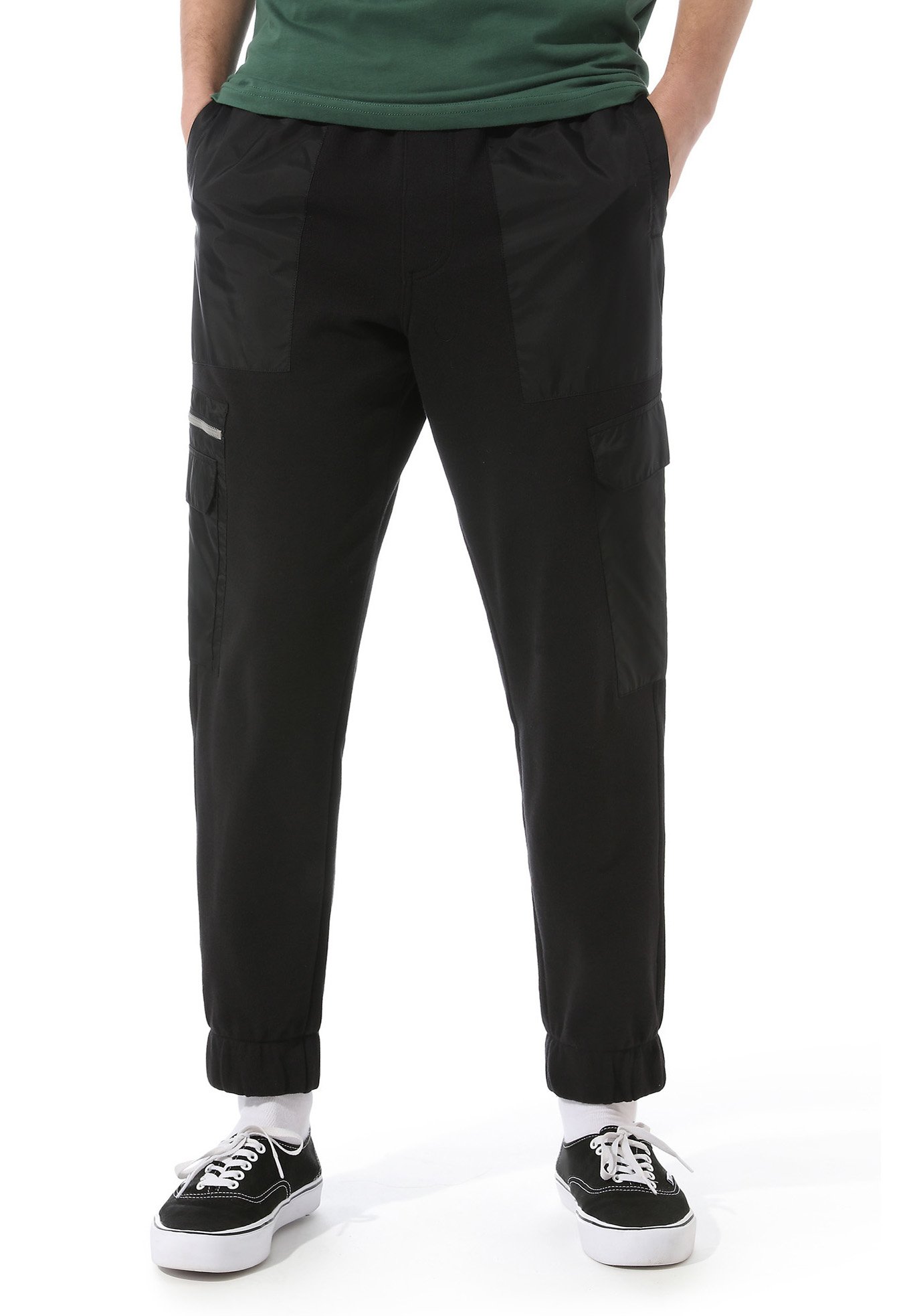 Vans MN 66 SUPPLY FLEECE PANT - Trainingsbroek - black/zwart - Zalando.be