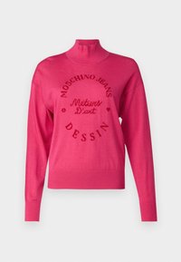 MOSCHINO JEANS Strickpullover - fantasia fuxia