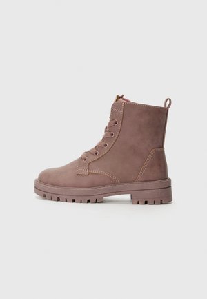 Friboo Bottines à lacets - mauve