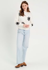 Cache Cache MIT LANGEN ÄRMELN - Pullover - ecru