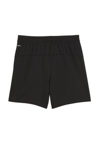 Schwarze Sportshorts mit elastischem Bund, DRYCELL-Branding und einer glatten, leichten Textur, die für Bewegungskomfort entworfen wurden.