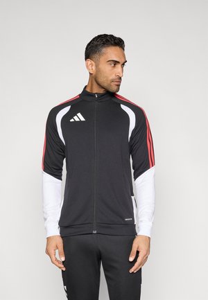 TIRO 26 COMPETITION JACKET - Veste de survêtement - black/semi lucid red