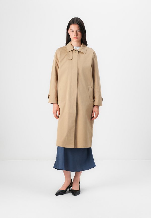 VILINEA LONG - Trenchcoat - feather gray