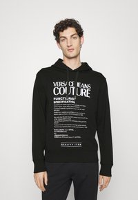 Versace Jeans Couture Sweatshirt com capuz - black
