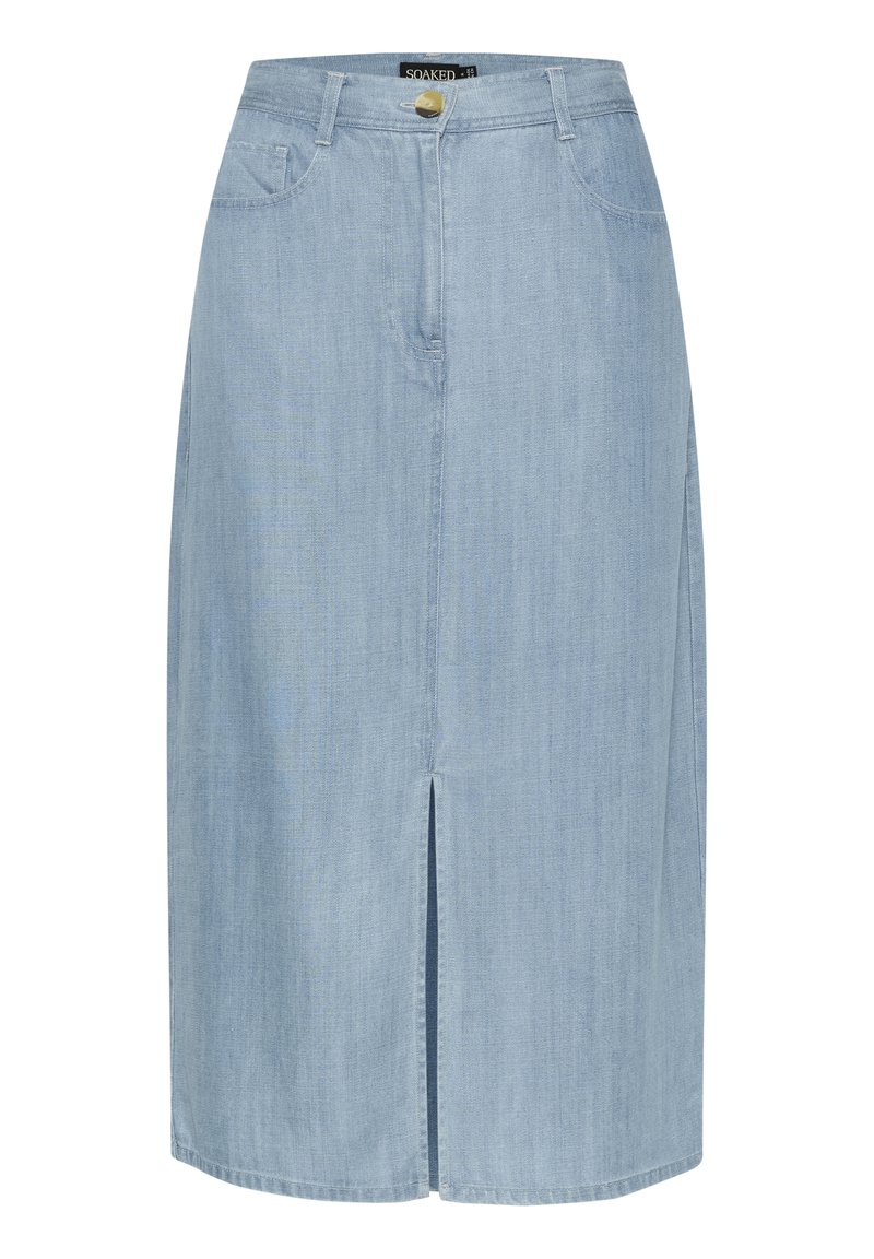 Soaked in Luxury Jeansrok blauw denim/bluedenim