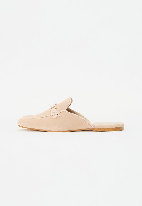 BOMMY - Pantolette flach - taupe