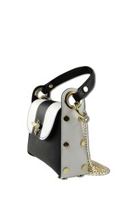 DrachenLeder Handtas - schwarz weiß