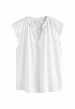 Next BLEND SLEEVE - Bluse - white