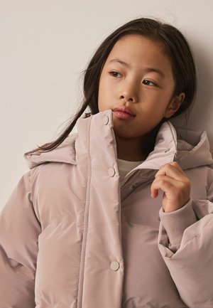 Next, REGULAR FIT - WATERPROOF FAUX FUR LINED PADDED COAT . - Talvitakki - light pink