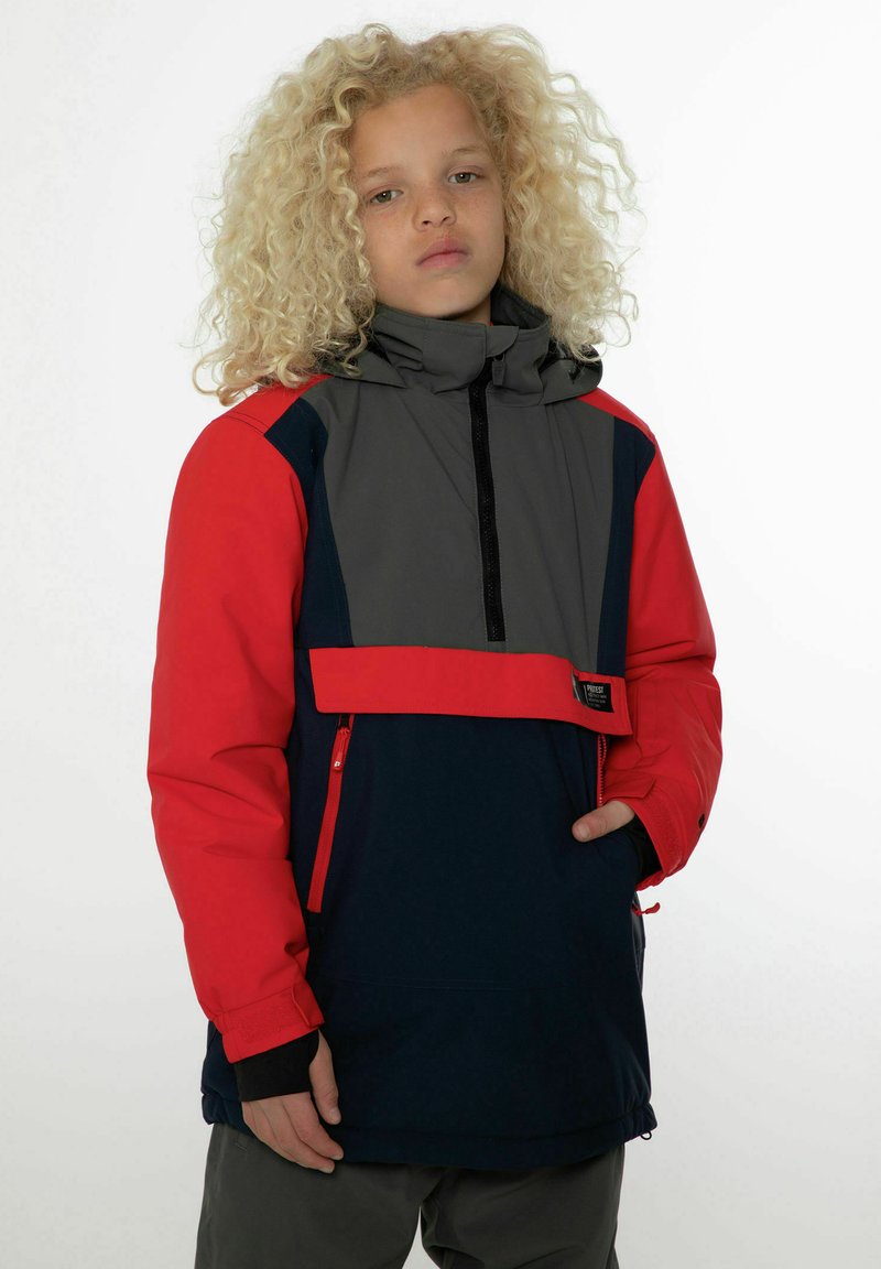 Protest ANORAK ISAACT JR - Giacca da snowboard - deep ocean