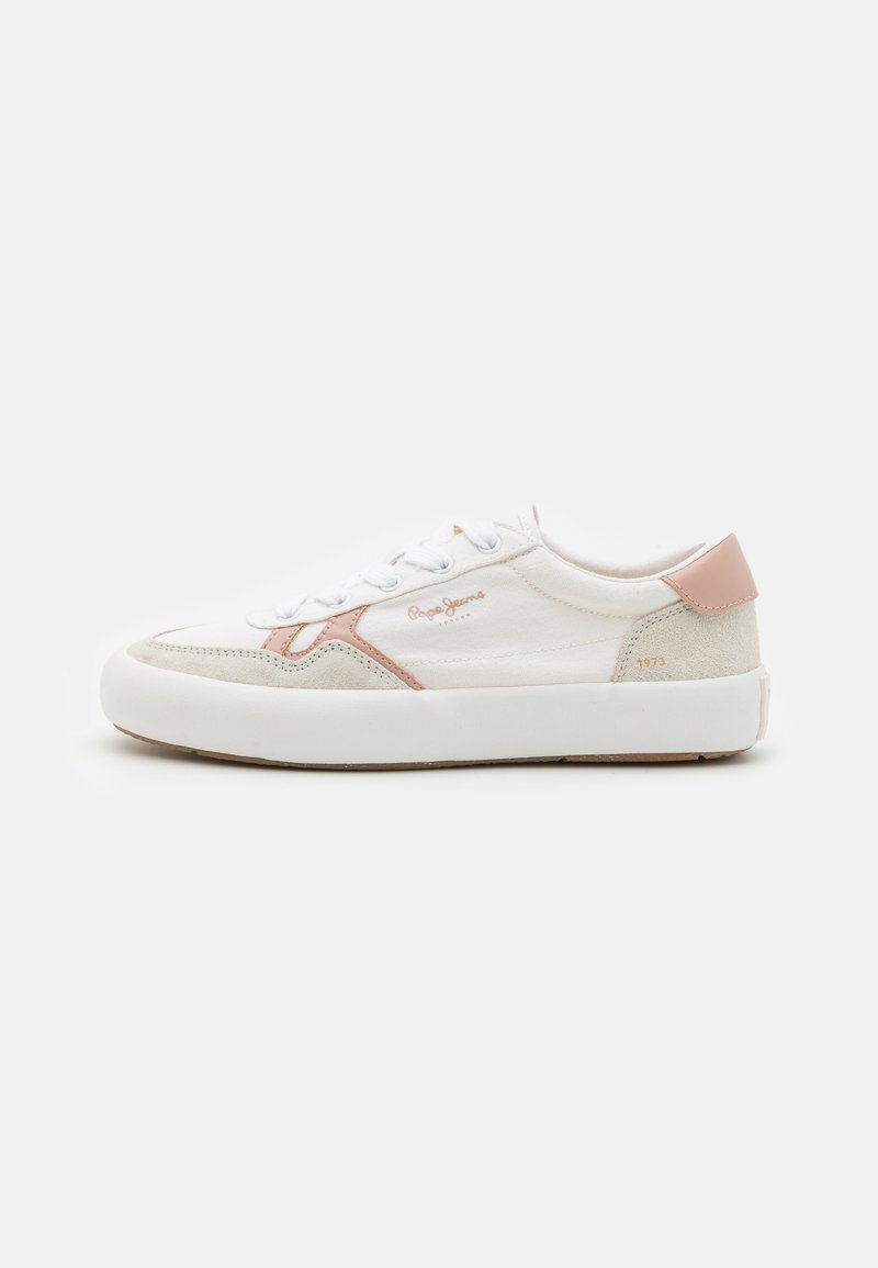 Sneakers Pepe Jeans Dublin Young – Homme – Blanc – Tissu Et Synthétique – Plusieurs Tailles