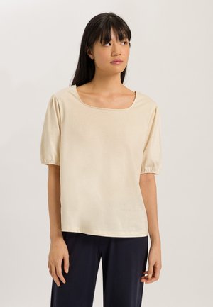 Hanro Blouse - warm sand