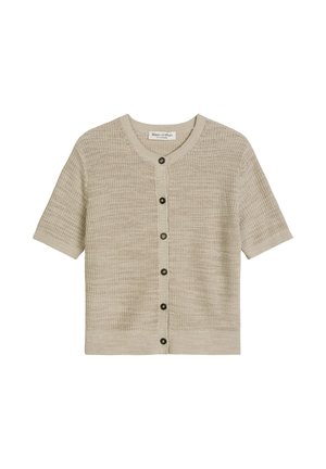 Marc O'Polo, Strickjacke - linen beige