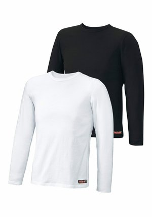 H.I.S, 2 pack  - Long sleeved top - weiß