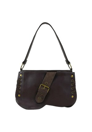 DE HOMBRO CON SOLAPA Y HEBILLA - Bolso de mano - marron