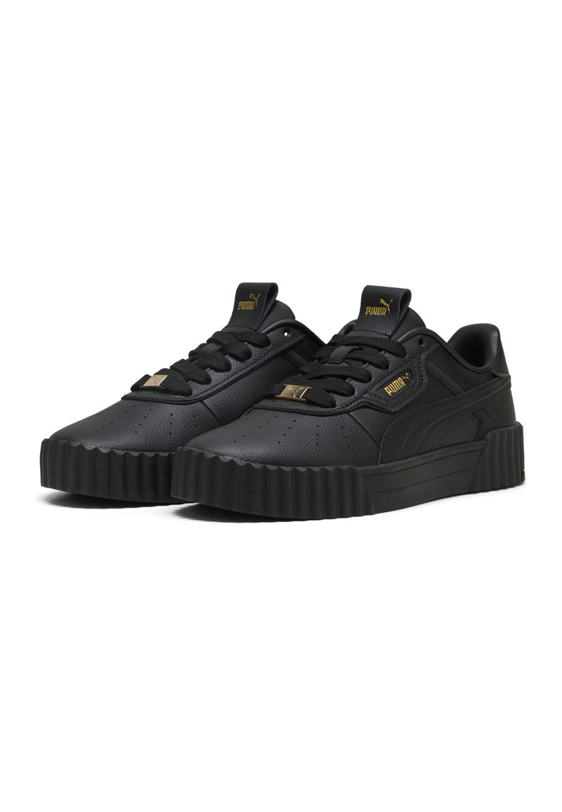 Puma CARINA 3.0 LUXE SNEAKERS - Tenisky - black gold