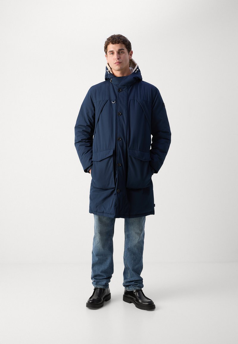 Scotch & Soda Chaqueta Acolchada Harrington, Steel 0562, L Para