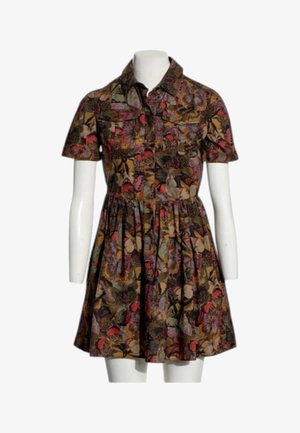Valentino Garavani, MINI DRESS MULTICOLOUR - Robe chemise - light brown