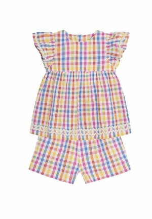 REGULAR FIT -GINGHAM  SLEEVE  SET - Shorts - rainbow