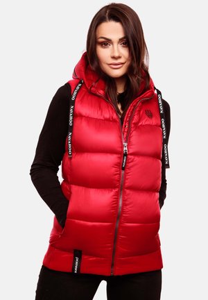 KASSIDY - Waistcoat - red
