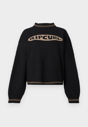 Rip Curl, HALF MOON BAY SWEATER - Svetrík - black