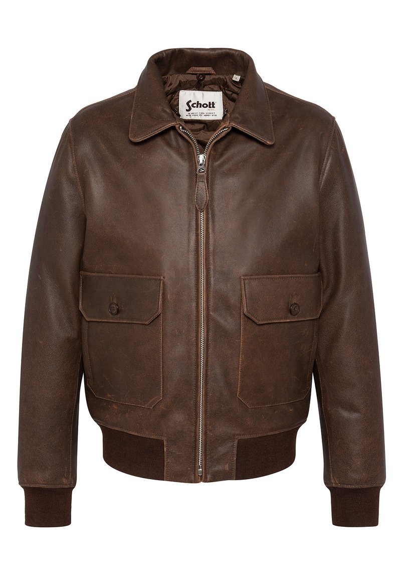 Vintage Blouson Cuir Aviateur Schott Blouson Aviateur Schott Homme