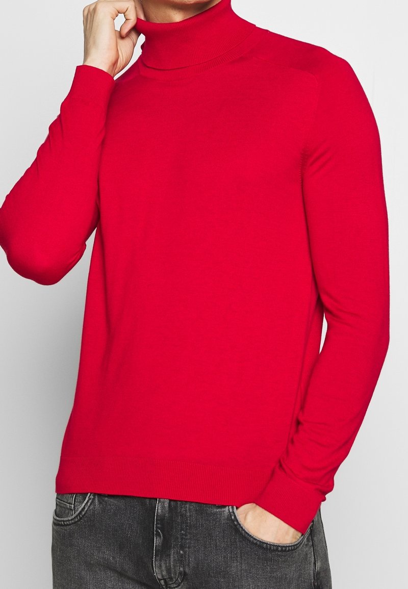 United Colors of Benetton Stickad tröja - red