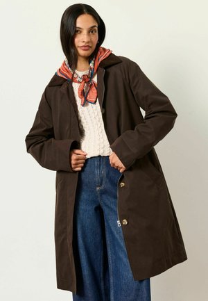 FatFace, LONGLINE COAT - Classic coat - chocolate brown
